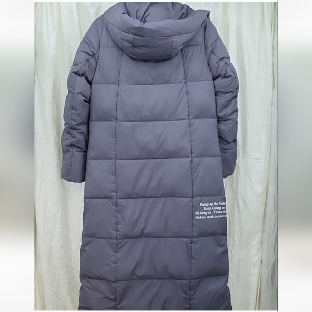 Women's Faux down Parka Winter Puffer Coat Jacket Tongcoi Medium - Picture 8 of 14